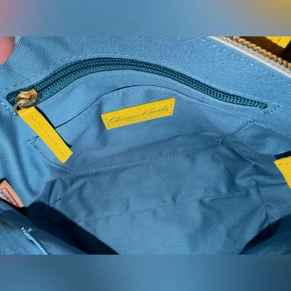 Rare Dooney & Bourke Limone Ruby Mini Crossbody Satchel With Detachable Strap - Picture 4 of 6